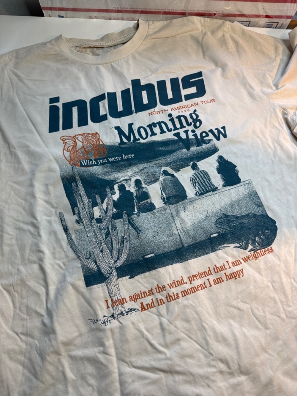 Incubus - Morning View Shirt - NEW - size XL - Picture 5 of 8